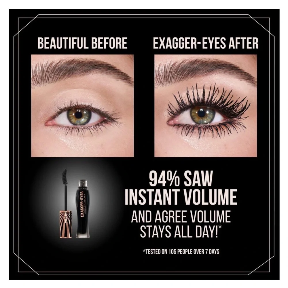 Charlotte Tilbury Exagger-Eyes Volume Mascara - Black